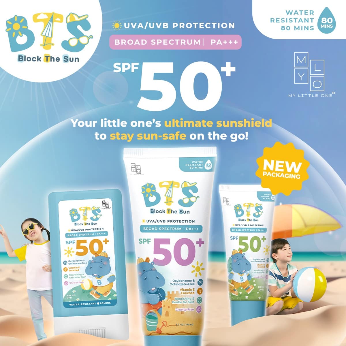 MyLO BTS Sunscreen Stick / Sunblock Lotion