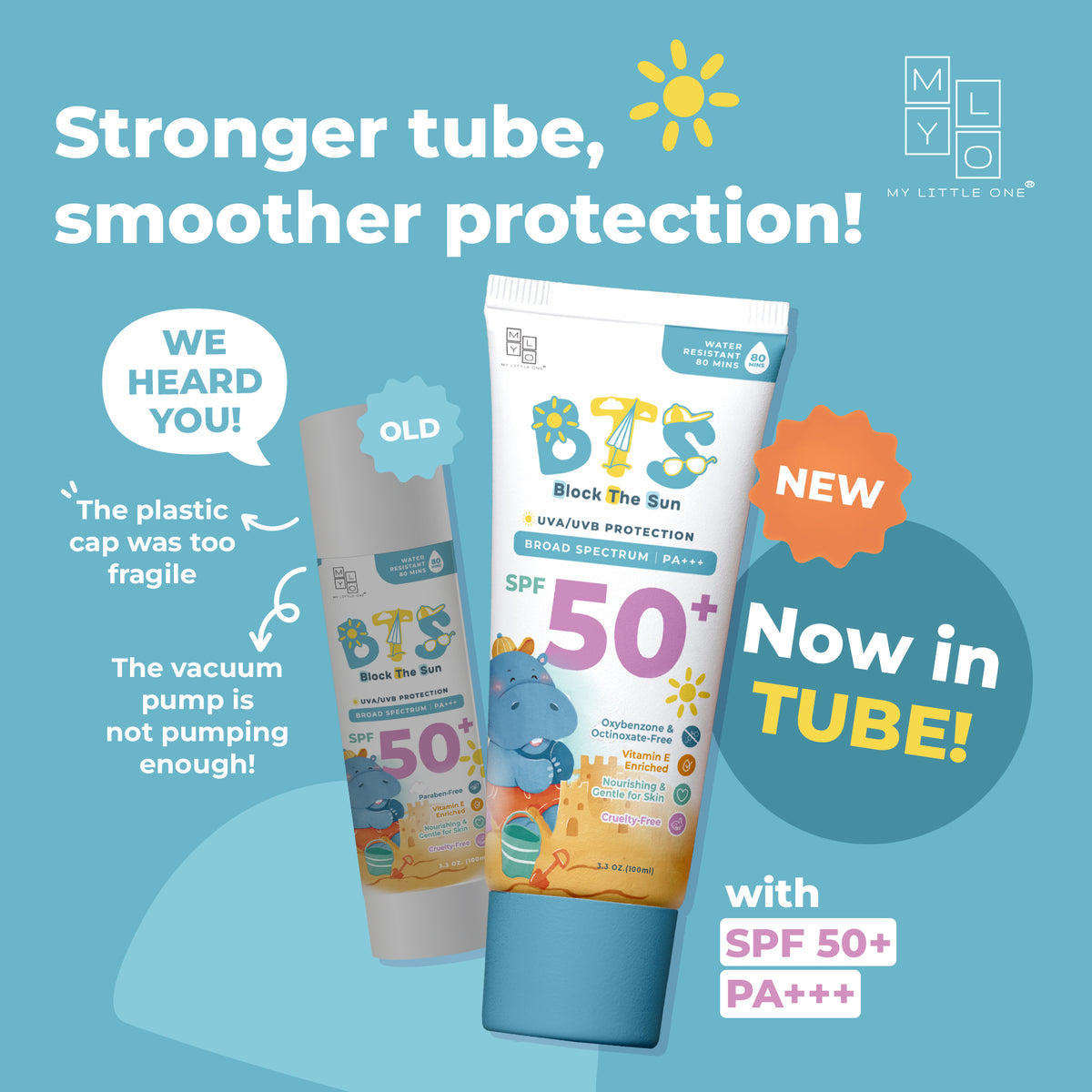 MyLO BTS Sunscreen Stick / Sunblock Lotion