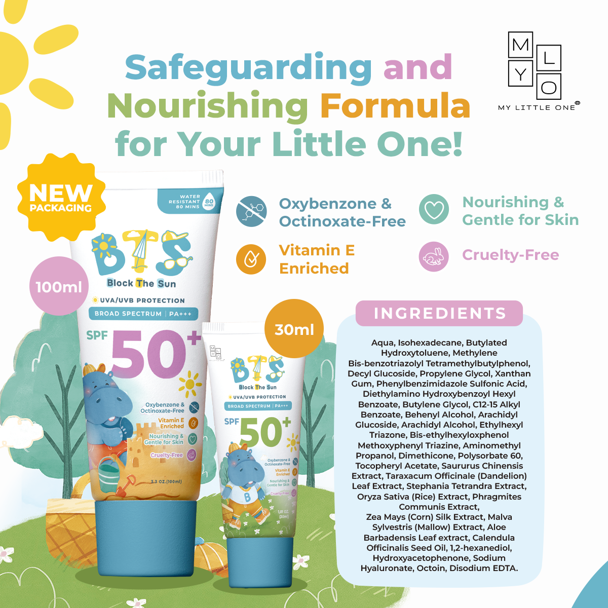 MyLO BTS Sunscreen Stick / Sunblock Lotion