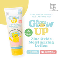 MyLO Glow Up Zinc Oxide Moisturizing Lotion safe for newborns