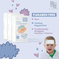 MyLO Get Well Soon Fever Cooling Patch (6 x Paraben Free Patches / box)