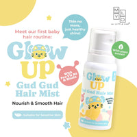 MyLO Glow Up Gud Gud Hair Mist with Biotin and Pro-Vitamin B5 for baby hair