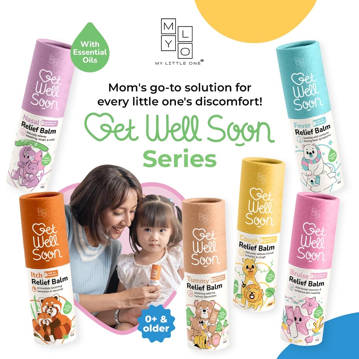 MyLO Get Well Soon Balm Sticks (15g)