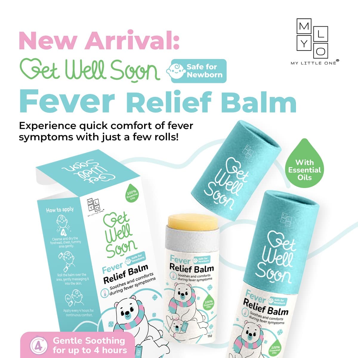 MyLO Get Well Soon Balm Sticks (15g)