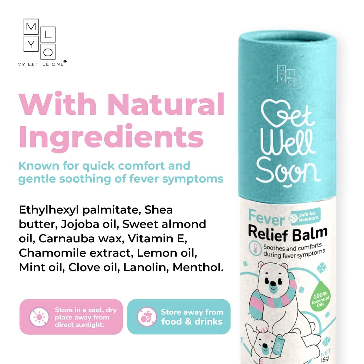 MyLO Get Well Soon Balm Sticks (15g)