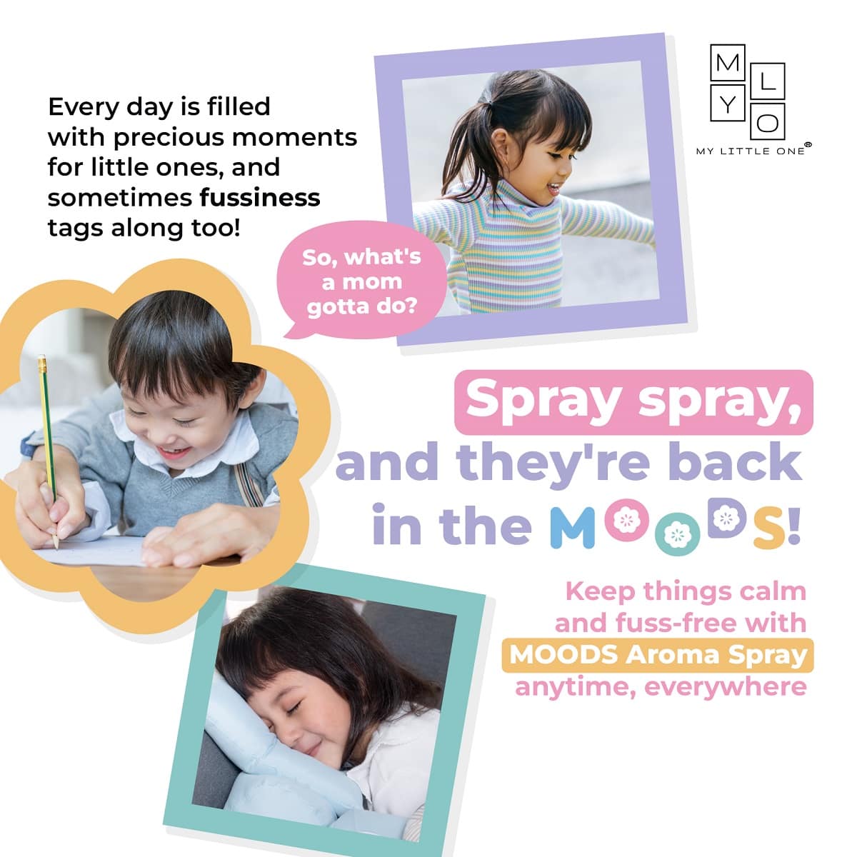 MyLO MOODS Aroma Room Spray (150ml)