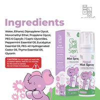 MyLO Breathe Happy Nasal Relief Mist Spray (100ml | Non Aerosol)