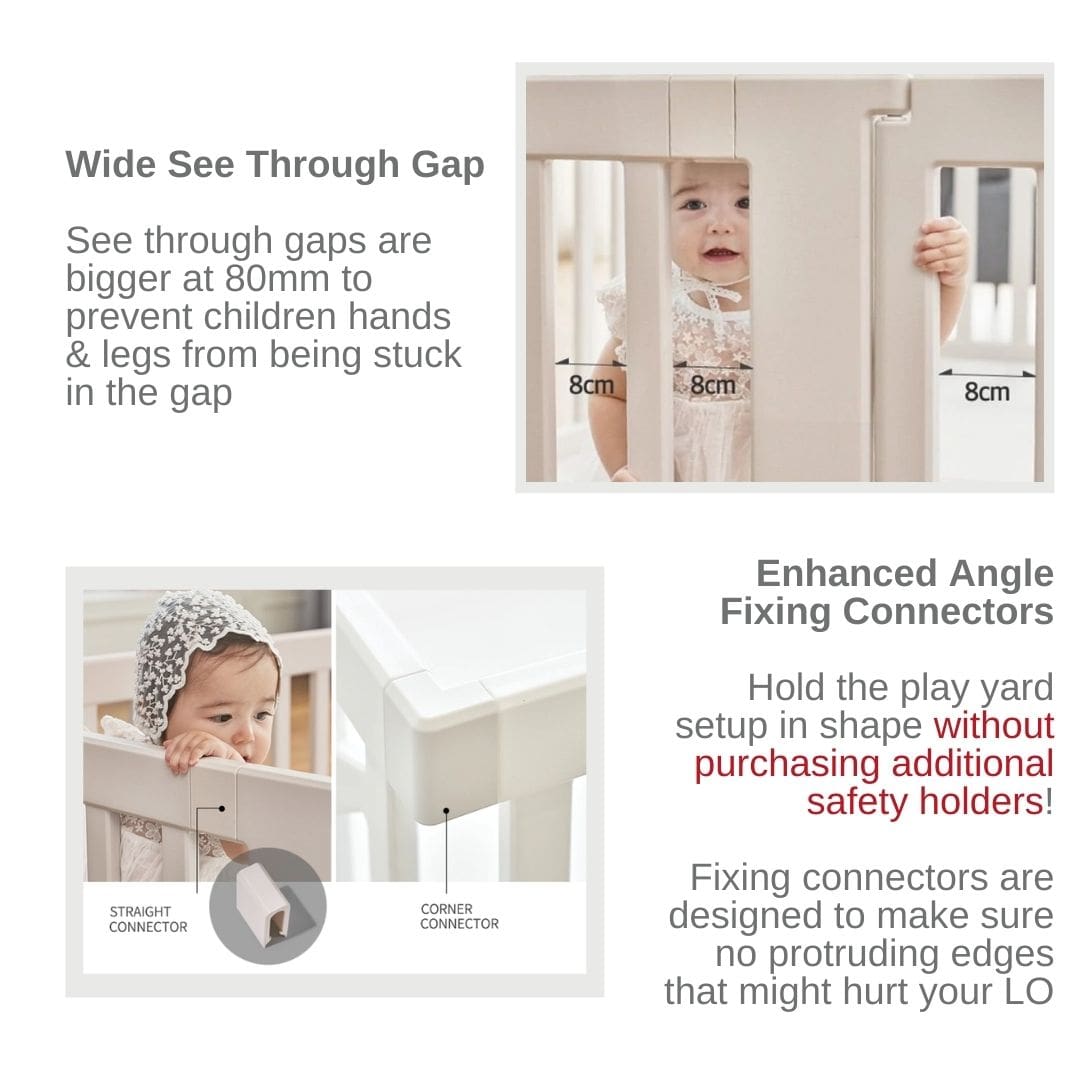 Birch Baby Play Yard Safety Features