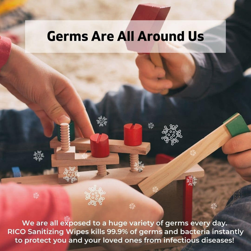 Germs are all around us - we are exposed to huge veriety of germs everyday
