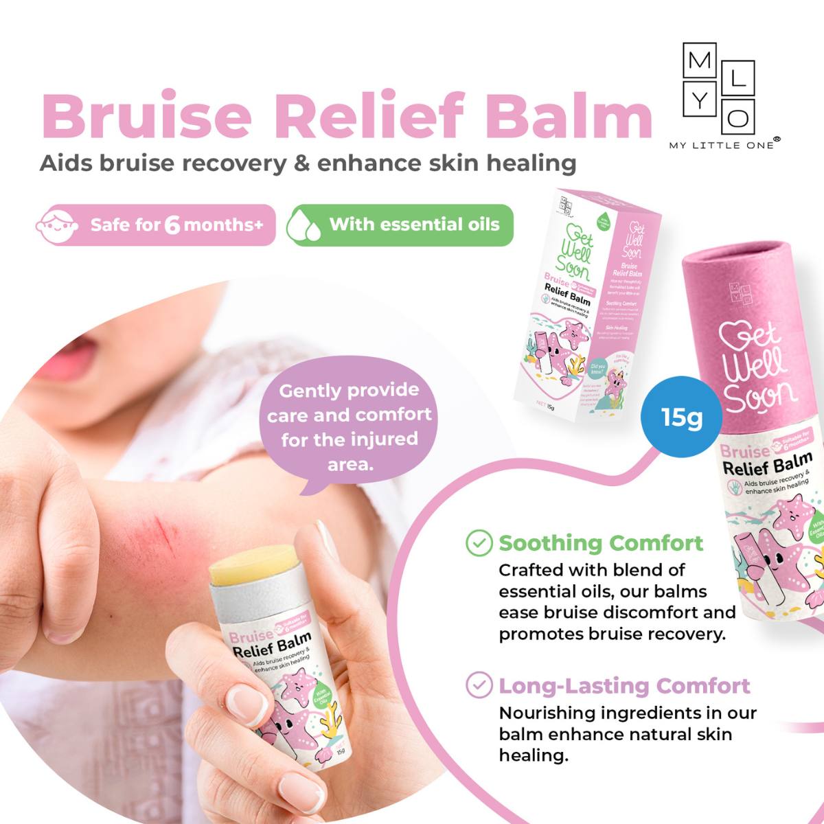 MyLO Get Well Soon Balm Sticks (15g)