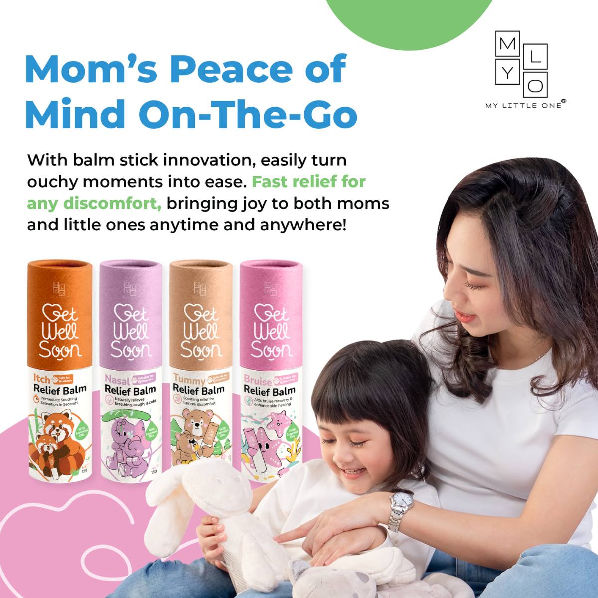 MyLO Get Well Soon Balm Sticks (15g)