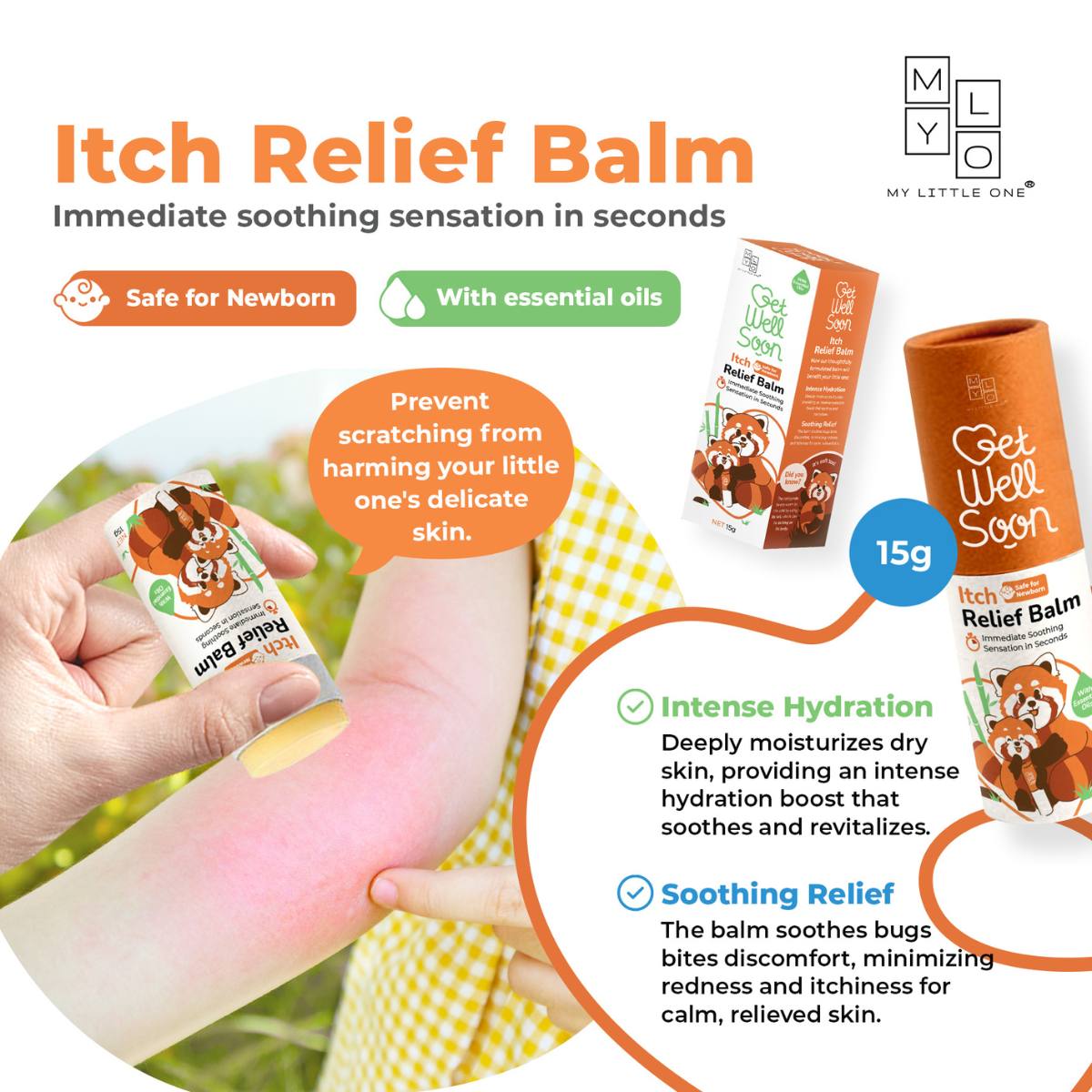 MyLO Get Well Soon Balm Sticks (15g)