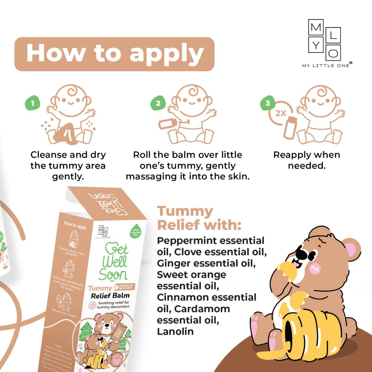 MyLO Get Well Soon Balm Sticks (15g)