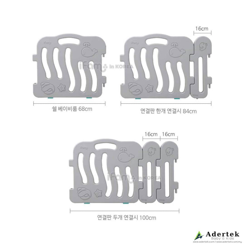 Baby Play Yard Fit-in Extension Panels (4pcs) - IFAM (Made in South Korea) - Adertek Lifestyle