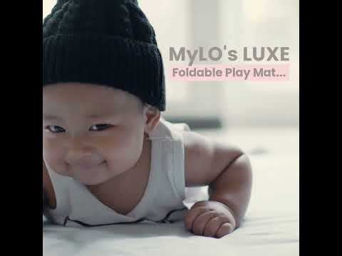 MyLO LUXE Baby Foldable Play Mat