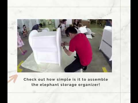 How to Assemble Elephant Storage Organizer